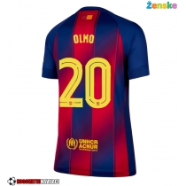 Ženske Nogometnih dresov Barcelona Dani Olmo #20 Domači 2025-26 Kratki rokavi